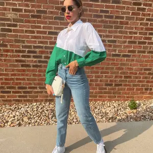 Green  blouse