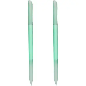 2Pcs Double-Sided Nano Glass Nail Files and Buffers Crystal Nail Shaper Manicure Pedicure Travel Use