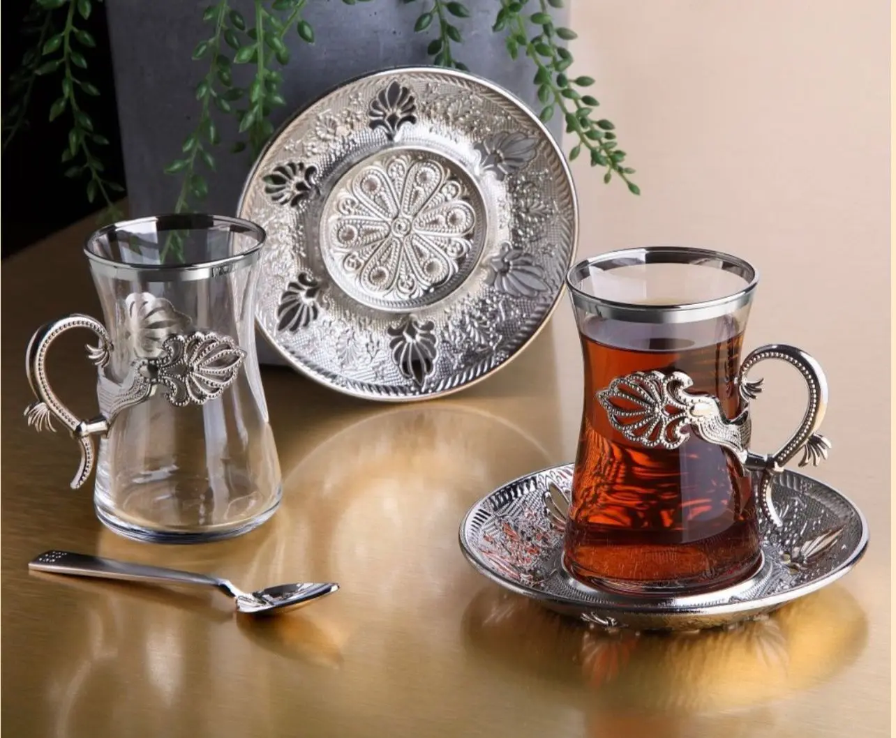 Tea set  cups Turkish made Original