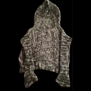 Custom Handmade Women’s Crochet Sweater with Matching Headband