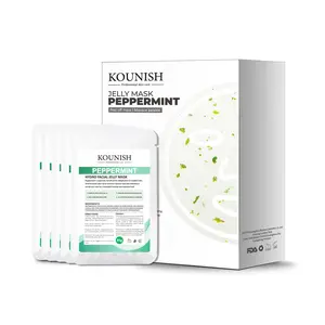 KOUNISH Peppermint Hydro Facial Jelly Mask | Professional Peel Off Mask for Refreshed Skin
