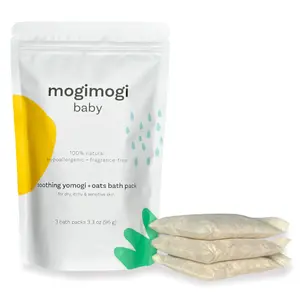 Organic Oatmeal Bath Soak and Wash with Mugwort and Colloidal Oat – Gentle Care for Sensitive, Dry, and Eczema-Prone Skin