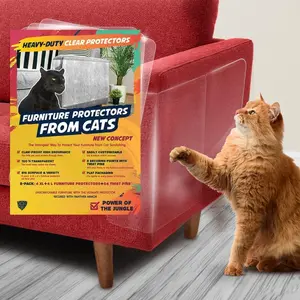 Furniture Protector, 8-Pack, Heavy Duty Anti-Scratch  Couch Protector, Transparent