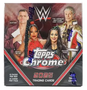 2025 Topps Chrome WWE Mega Trading Cards