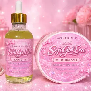 SoftGirlEra Body Drip & Body Drizzle Hydrating Glow Boosting 4 oz & 8 oz Pretty Girls Moisturize