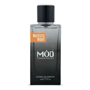 Majestic Night Amber Extrait De Parfum For Women and Men - 50ml - Cistus Labdanum, Benzoin, Vanilla accord, Ambery accord