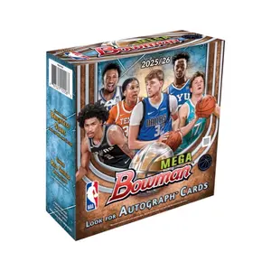 2025-26 Bowman Basketball Mega Box - Look for Autograph Cards
