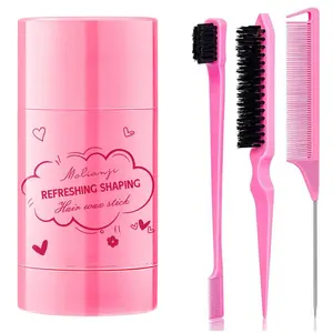 Lightweight Hair Wax Stick, Anti-Flyaway, Smooth Ponytail & Bun, Unisex Hairstyling Tool, No Ca Prop 65 Warning, Hair Care Products