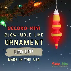 DECORO-MINI Gold Christmas Tree Ornament - Festive Home Decor