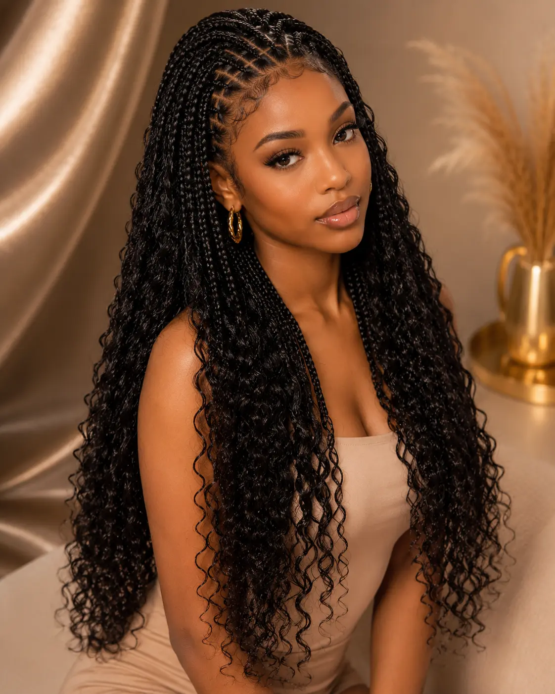 Burmese Curly Human Hair Extensions
