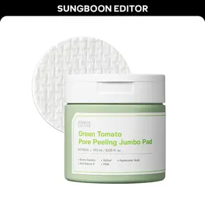 [Sungboon] Green Tomato Toner Pad | PHA Exfoliating Pads with Green Tomato & Hyaluronic Acid for Pore Care & Smooth Skin