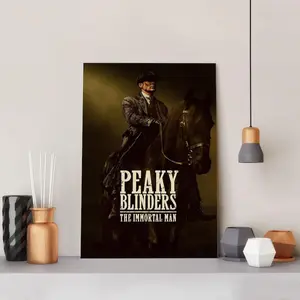Peaky Blinders The Immortal Man Movie Poster, Canvas Prints, Wall Art, Home Decor, Perfect Gift, Unframed