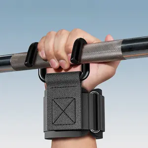 Pull-Up Assist Hook Bar Wrist Guard Exercise Fitness Thickened Adult Deadlift Anti-Slip Hand Hook Aid