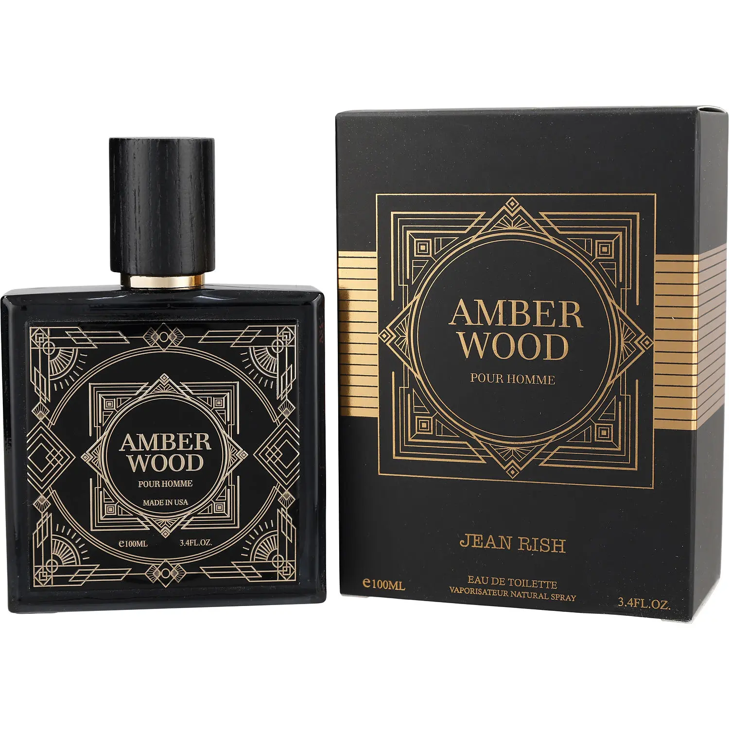Jean Rish Amber Wood By Jean Rish Edt For Men