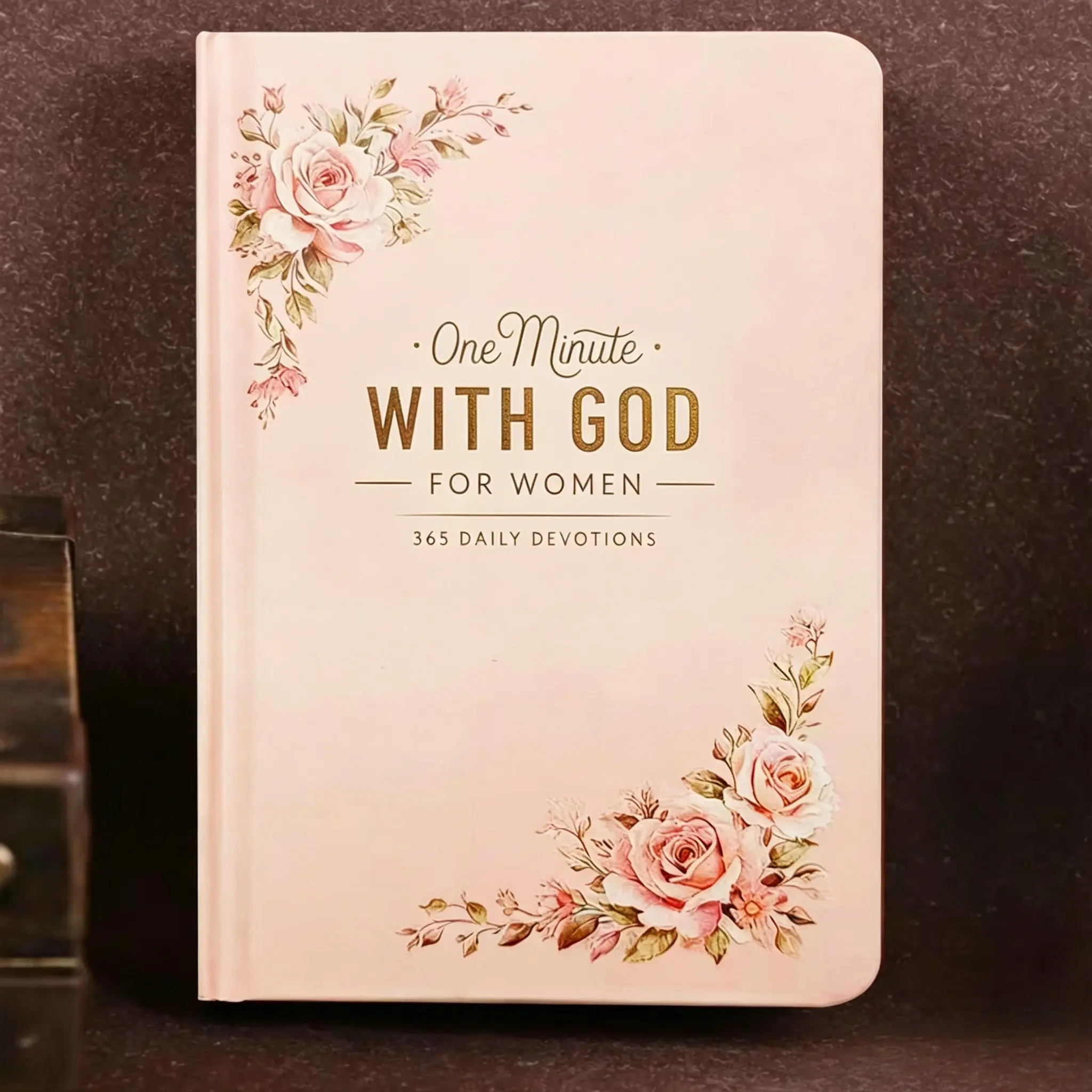 One Minute with God for WoMen, 365 Days Devotional Journal, Portable Daily Reflections NoteBook, Perfect Gift for Holidays Birthdays Christmas New Year, Self Improvement Journal