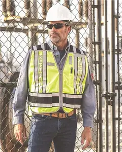 Custom Embroidered - Kishigo - Unisex Security Vest - 4007BZ