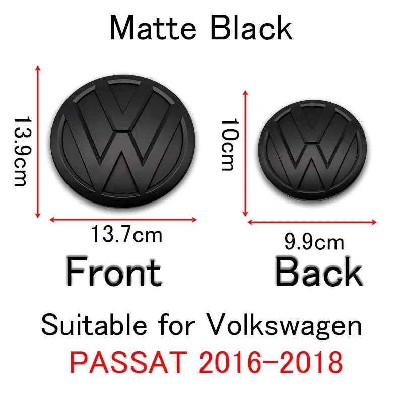 Matte Black-A pair