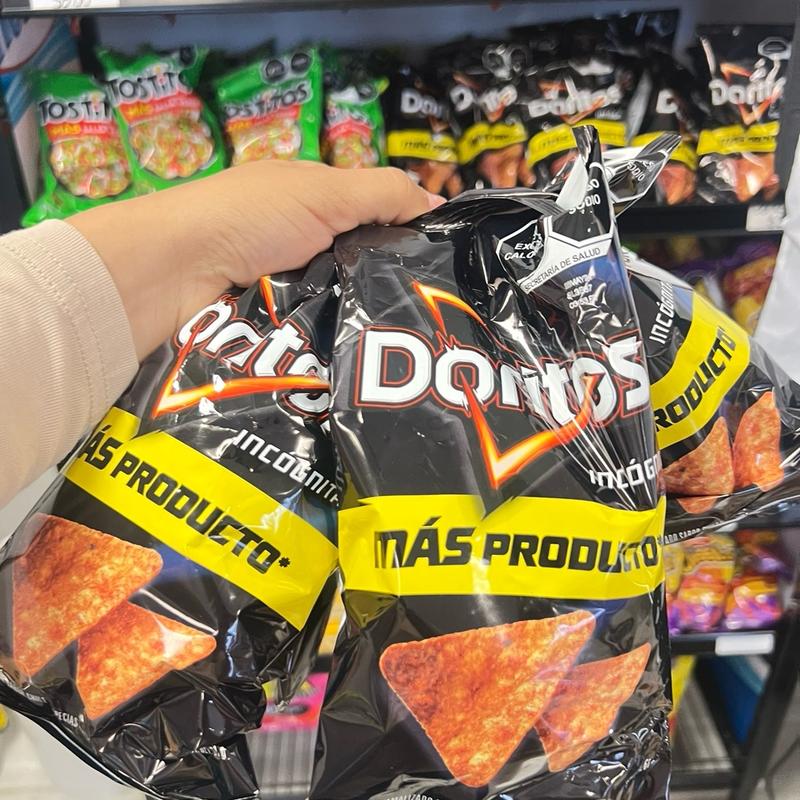 10PACK DORITOS INCÓGNITA DELICIOUS CRISPY SPICY MEXICAN CHIPS Snack Crunchy