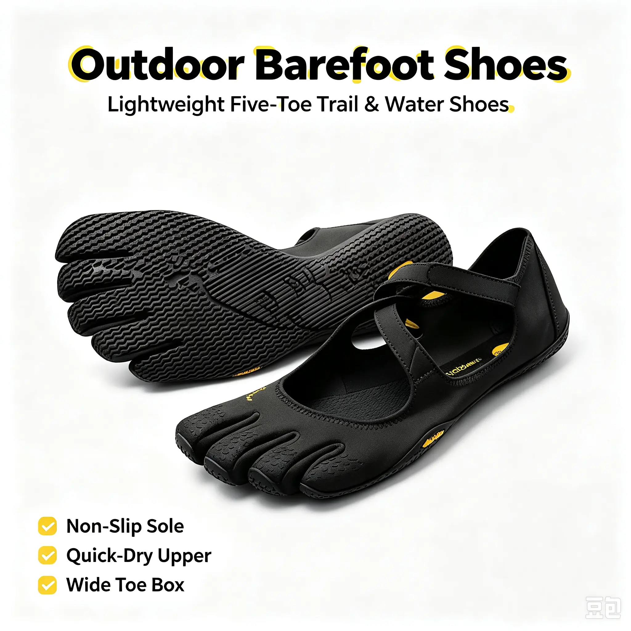 Lonshine Women's Barefoot Training & Gym Shoes - Flexible, Non-Slip, Quick-Dry Female Sports Dance Footwear for Training, Barefoot Shoes Women