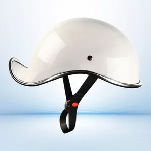 Retro Scoop Half Helmet Breathable Safety Gear for Men Women Electric Motorcycle Spring Summer Riding