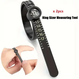 2pcs Mixed Color Jewelry Ring Sizer 2pcs Mixed Color Jewelry Ring Sizer