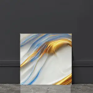 20pcs Waterproof Peel & Stick Shower Wall Panels, Elegant Marble Texture with Gold Veins, Durable PVC Tiles for Bathroom Kitchen