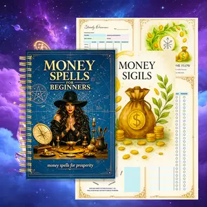 1pc A5 Gothic Fortune Theme Planner, Vintage Mystical Witch & Astrology Cover Design, Spiral Bound Journal for Budget Planning & Manifestation, Great for Witchy Aesthetic Stationery