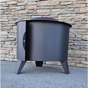 Smokeless Fire Pit Revolve 27 Painted Steel