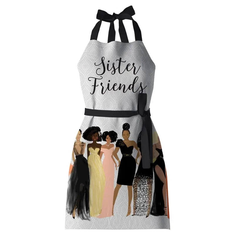 Sister Friends Designer Kitchen Apron