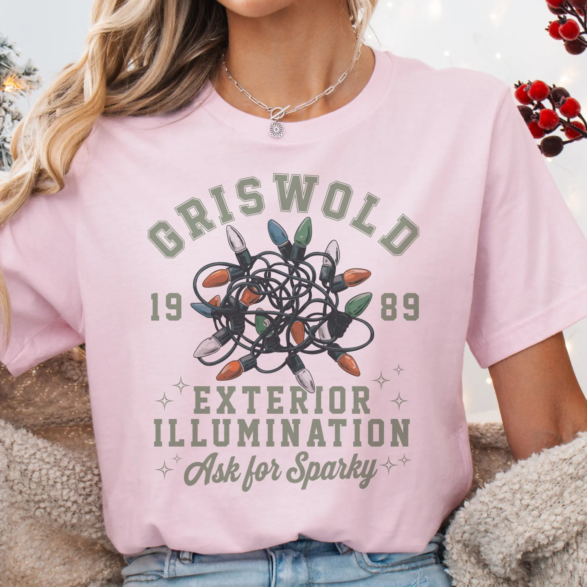 Christmas Vacation Classic Tee Sparky Christmas Vacation Sweatshirt Exterior Illumination Christmas Vacation Tshirt Funny Christmas Movie Top Christmas Vacation Movie Sweatshirt