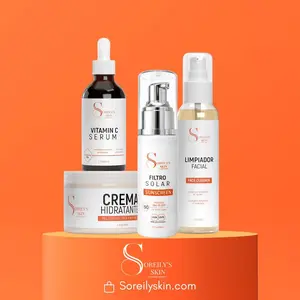 SOREILY SKIN 4-Step Skincare Kit with Cleanser