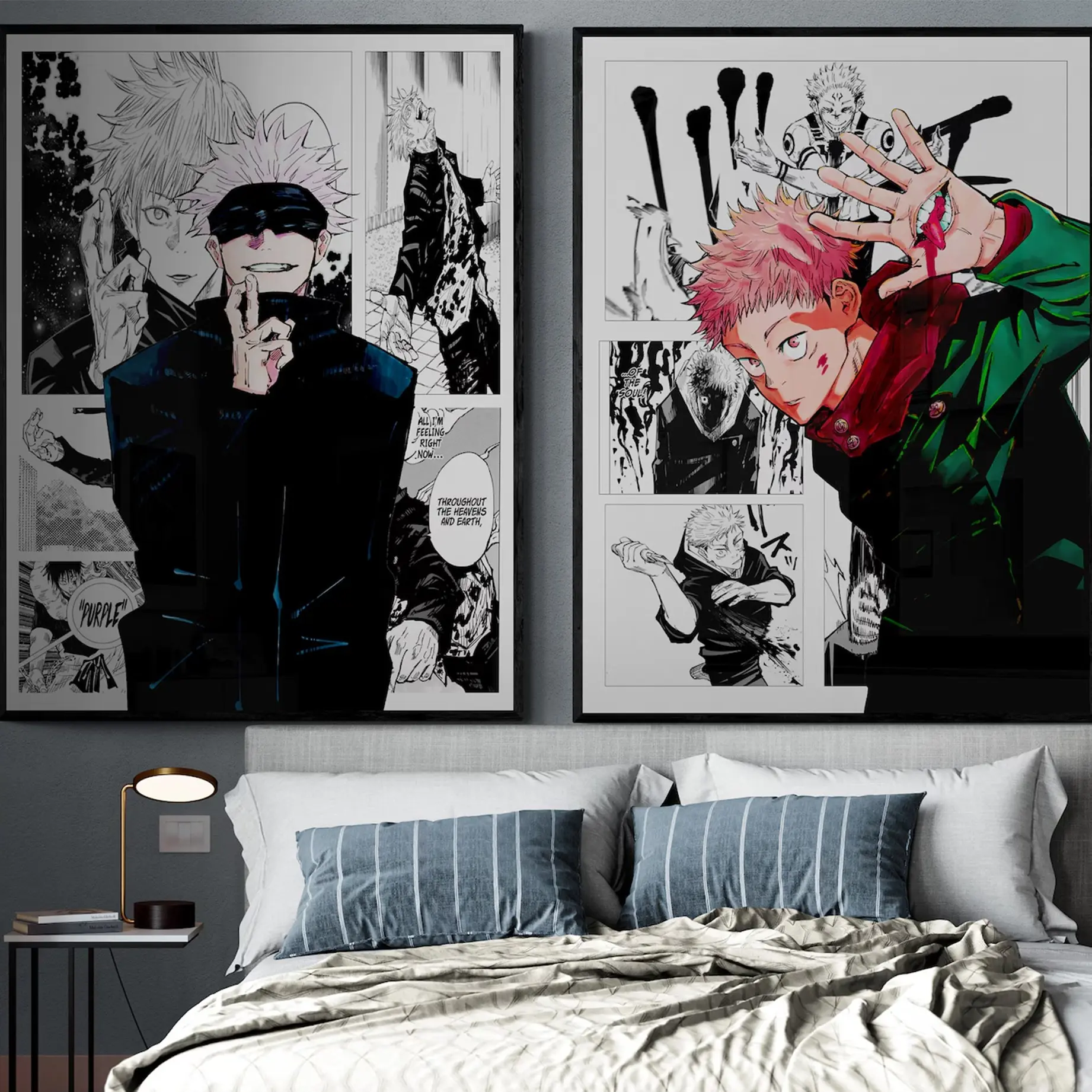 Jujutsu Kaisen Poster, Manga Art, Anime Wall Poster, JJK Posters ...