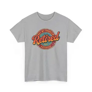 Retro 'Retired 2025' Tee