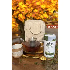 Himalko ICED Tea Gift Set Glass Teacup Teapot Infuser Scoop