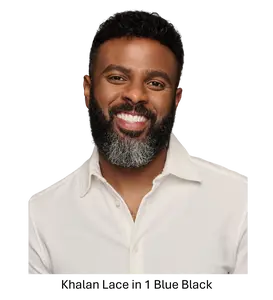 Khalan Lace Front Top of Head | Men's Hair Replacement System