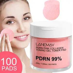 100pcs Collagen Toning Pads - Visibly Cleaning and Hydrating Skin, Minimize Pore and Enhance Skin Elasticity, Remove Excess Oils & Impurities, Keep Skin Soft and Brighten Skin - Quick & Easy to Use