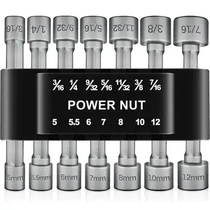 9/14PCS Powerful Socket Hexagonal Wrench Hexagonal Handle Screwdriver