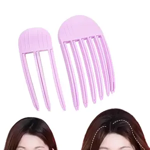 Hair Volume Clip - 2PCS Root Clips for Curly Hair Volume, Magic Volumizing Hair Clips for Creating Fluffy Bangs & Lifting Roots, Wind Shaping Styling Comb Set