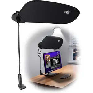 Desk Shade for Cubicle to Block Overhead Light & Glare Office Cubicle Light Shield Blocker Ideal for Light Sensitive Workers (Standard)