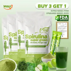 【Buy 3 Get 1】Weekit7 Delicious Fruity Spirulina juice Powder female supplement vitamins high version