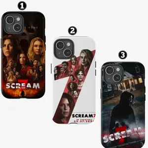 Scream 7 Phone Case Compatible with for iPhone 17, 16, 15, 14, 13, 12, 11, X & Samsung Galaxy D