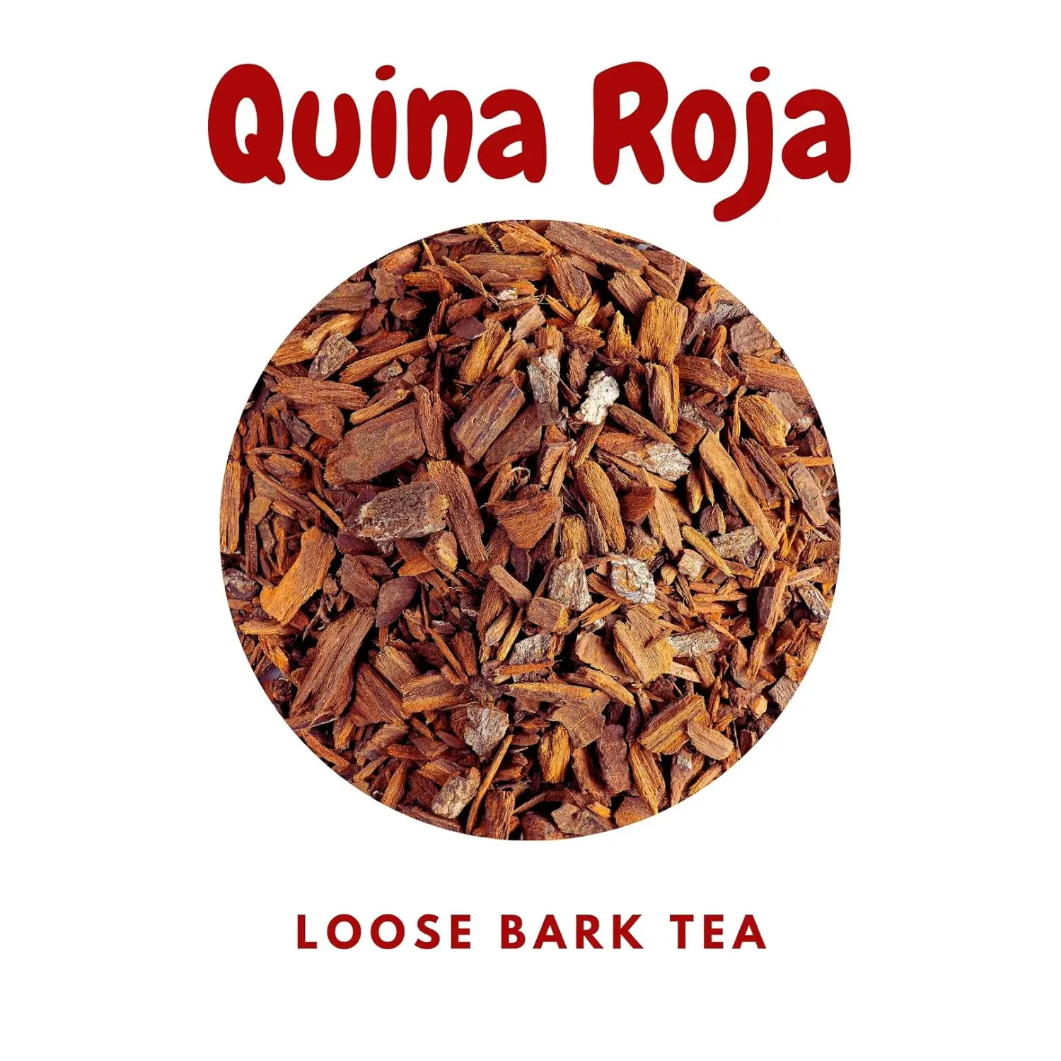 Herbalista - Té de corteza de Quina Roja 2 oz (58g) | Té de hierbas de raíz de corteza de Chinchona | Hace más de 25 tazas | Sin gluten, sin OMG, té tradicional mexicano de bienestar artesanal silvestre