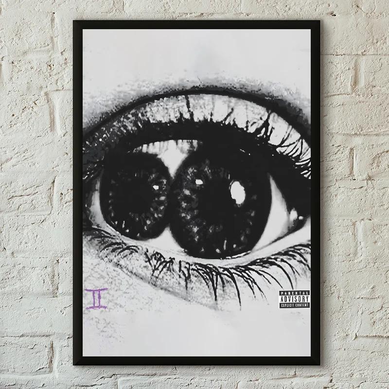 Lucki Rapper Retro Poster Canvas Painting Cafe Bar Room Modern Home Living Room Bedroom Wall Decoration Art