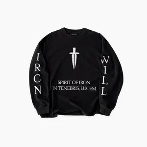 IRON SPIRIT LONG SLEEVE - [VINTAGE BLACK]