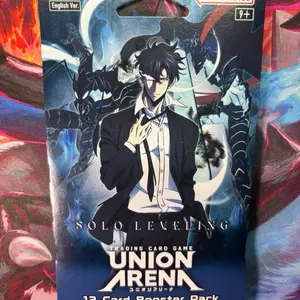 UNION ARENA SLEEVED BOOSTER PACK SOLO LEVELING [UE17BT]