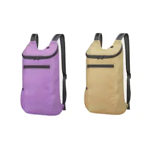 2 Lightweight Waterproof Foldable Backpacks, Unisex Outdoor Travel Hiking Daypacks, Couple Bags