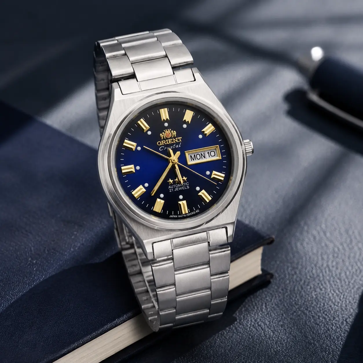 Pearlora AAA Grade Men's Luxury Multi-Function Full Steel Automatic Mechanical  Watch with Sapphire Crystal
