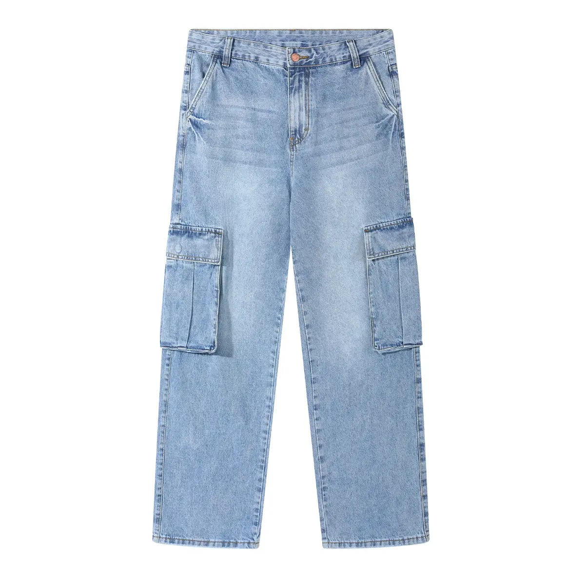Boys Y2K Baggy Cargo Jeans Boys Baggy Cargo Jeans – Y2K Wide Leg 