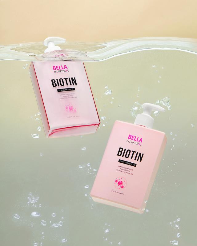 Bella All Natural Biotin Shampoo with Pro Vitamin B5