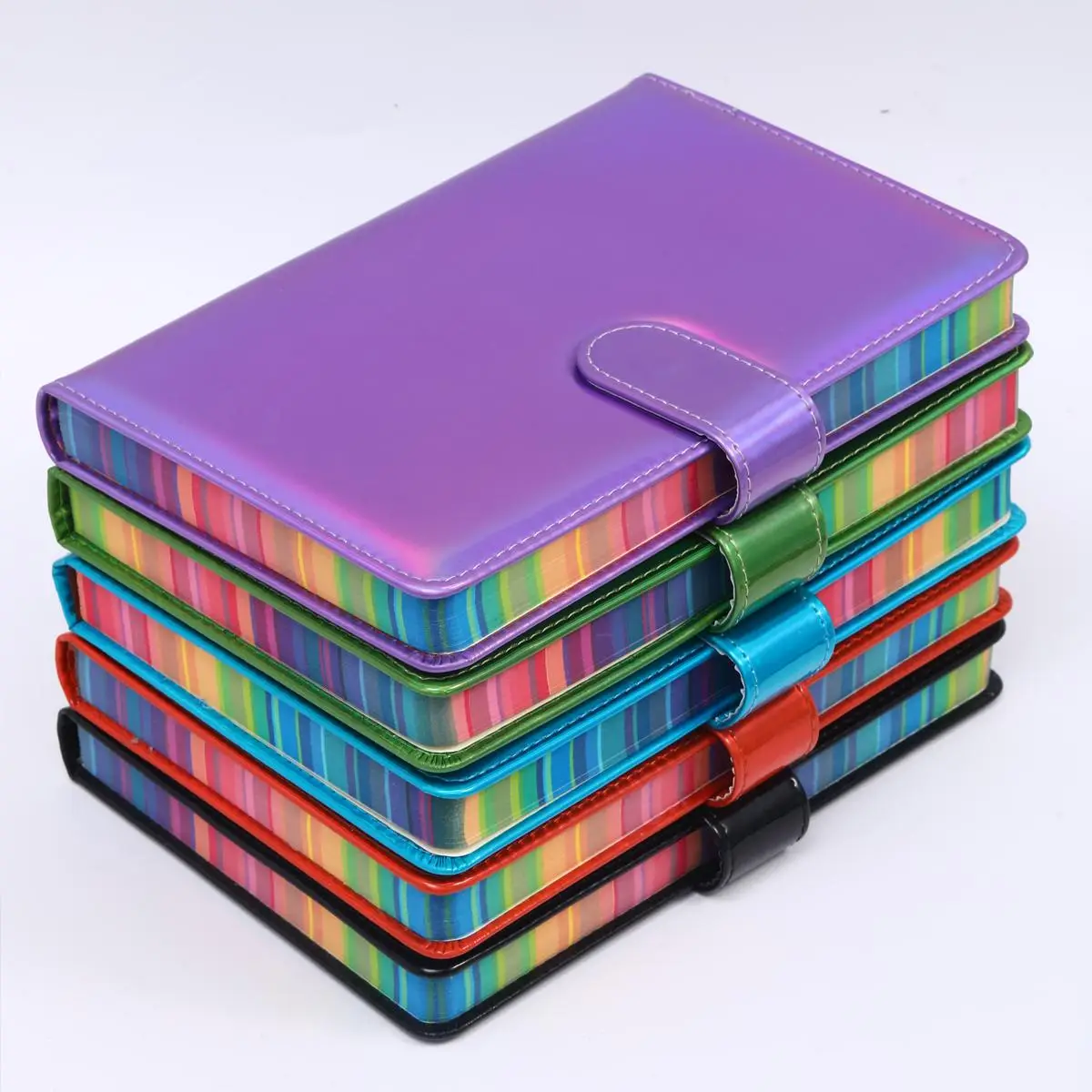 A5 Colorful Notebook, 1 Count Colorful Cover Notebook, Journal Notebook, Office Stationery for Note-taking and Planning